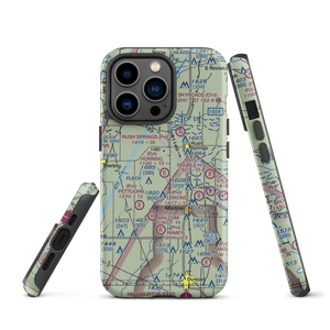 Horning Farms Airstrip (92OK) VFR Sectional  Tough iPhone Case