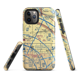 Horseshoe Landings Airport (CO60) VFR Sectional  Tough iPhone Case