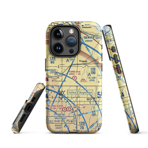 Horseshoe Landings Airport (CO60) VFR Sectional  Tough iPhone Case