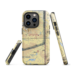 Horsfeld Airport (4Z5) VFR Sectional  Tough iPhone Case