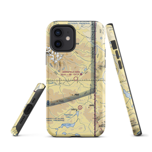 Horsfeld Airport (4Z5) VFR Sectional  Tough iPhone Case