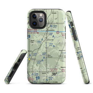 Horttor Airport (SN26) VFR Sectional  Tough iPhone Case