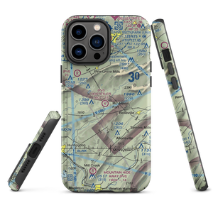 Hostetler Airport (0PA6) VFR Sectional  Tough iPhone Case