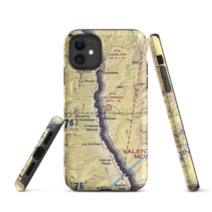 Hot Springs Airport (3TE4) VFR Sectional  Tough iPhone Case