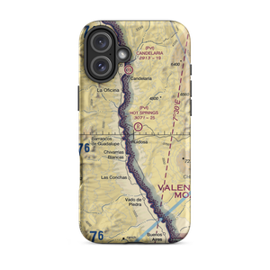 Hot Springs Airport (3TE4) VFR Sectional  Tough iPhone Case