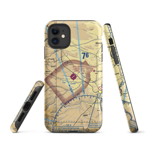 Hot Springs County Airport (HSG) VFR Sectional  Tough iPhone Case