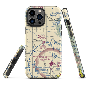 Hought Airstrip (NA18) VFR Sectional  Tough iPhone Case