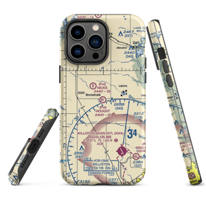 Hought Airstrip (NA18) VFR Sectional  Tough iPhone Case