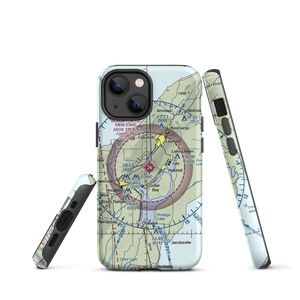 Houghton County Memorial Airport (CMX) VFR Sectional  Tough iPhone Case