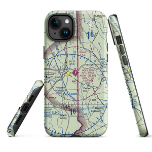 Houlton International Airport (HUL) VFR Sectional  Tough iPhone Case