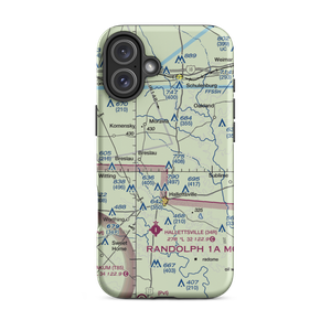 Hound Run Airport (XA40) VFR Sectional  Tough iPhone Case