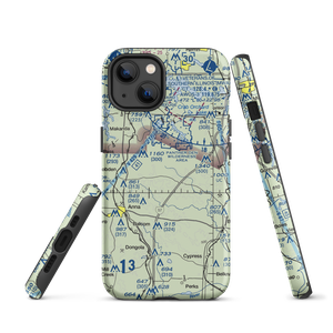 Houseman Airport (IL16) VFR Sectional  Tough iPhone Case