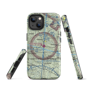 Houston County Airport (CHU) VFR Sectional  Tough iPhone Case