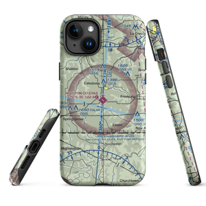 Houston County Airport (CHU) VFR Sectional  Tough iPhone Case