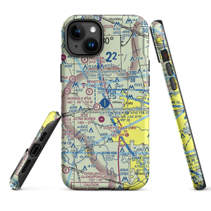 Houston Executive Airport (TME) VFR Sectional  Tough iPhone Case