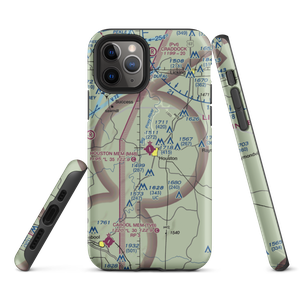 Houston Memorial Airport (M48) VFR Sectional  Tough iPhone Case