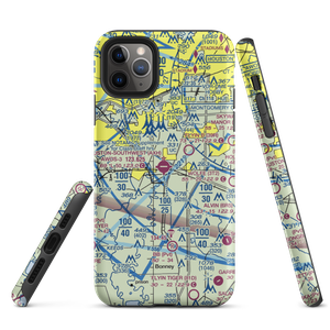 Houston Southwest Airport (AXH) VFR Sectional  Tough iPhone Case