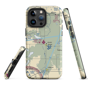 Hoven Municipal Airport (9F8) VFR Sectional  Tough iPhone Case