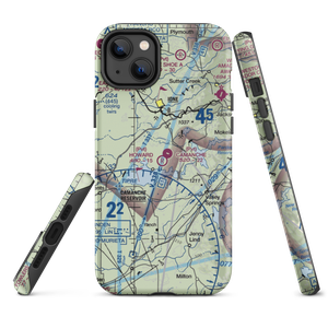 Howard /Private/ Airport (5CA8) VFR Sectional  Tough iPhone Case