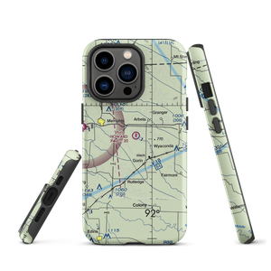 Howard Airport (MO82) VFR Sectional  Tough iPhone Case