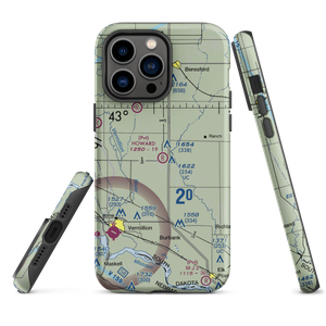 Howard Field (SD53) VFR Sectional  Tough iPhone Case