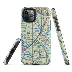 Howard Private Airport (GA02) VFR Sectional  Tough iPhone Case