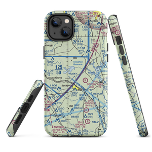 Howard Private Airport (GA02) VFR Sectional  Tough iPhone Case