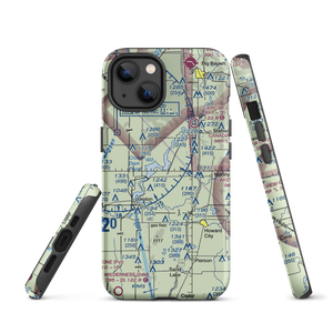 Howe Airport (8MI4) VFR Sectional  Tough iPhone Case