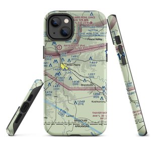 Howell Valley Airport (88MO) VFR Sectional  Tough iPhone Case