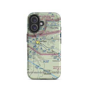 Howell Valley Airport (88MO) VFR Sectional  Tough iPhone Case