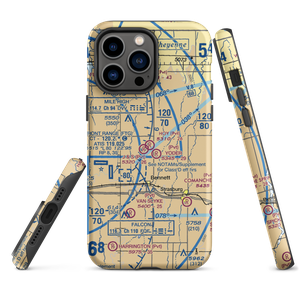 Hoy Airstrip (76CO) VFR Sectional  Tough iPhone Case