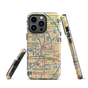 Hoy Airstrip (76CO) VFR Sectional  Tough iPhone Case