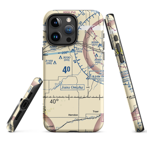 Hoyt Airport (19NE) VFR Sectional  Tough iPhone Case