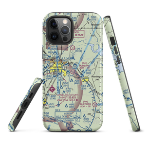 Hubbard Airport (25TX) VFR Sectional  Tough iPhone Case