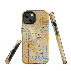 Hubbard Airport (9CO3) VFR Sectional  Tough iPhone Case