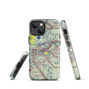 Huber Airpark Civic Club Llc Airport (E70) VFR Sectional  Tough iPhone Case