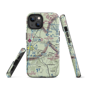 Hudgin Air Airport (TN12) VFR Sectional  Tough iPhone Case