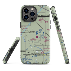 Hudson's Strip (NA20) VFR Sectional  Tough iPhone Case