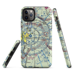 Huenefeld Airport (0LS9) VFR Sectional  Tough iPhone Case