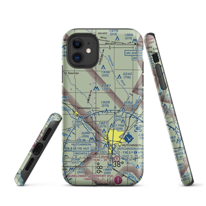 Huey Airport (1KS0) VFR Sectional  Tough iPhone Case