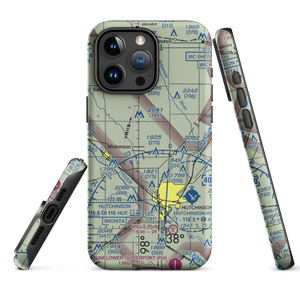 Huey Airport (1KS0) VFR Sectional  Tough iPhone Case