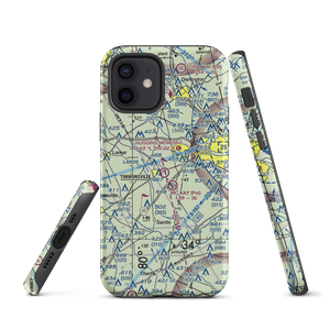 Huggins Memorial Airport (58J) VFR Sectional  Tough iPhone Case