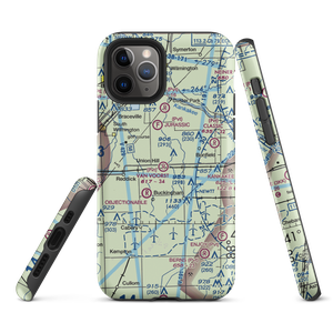 Hugh Van Voorst Airport (5LL8) VFR Sectional  Tough iPhone Case