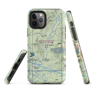 Hughes Airport (HUS) VFR Sectional  Tough iPhone Case