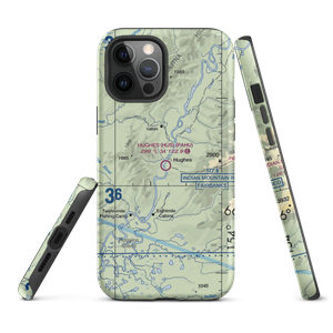 Hughes Airport (HUS) VFR Sectional  Tough iPhone Case