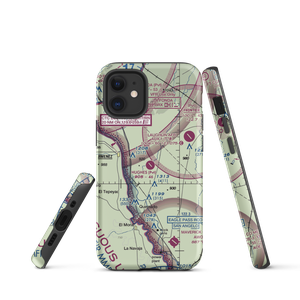 Hughes Ranch Airport (50XS) VFR Sectional  Tough iPhone Case