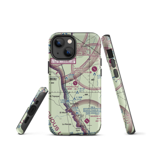 Hughes Ranch Airport (50XS) VFR Sectional  Tough iPhone Case