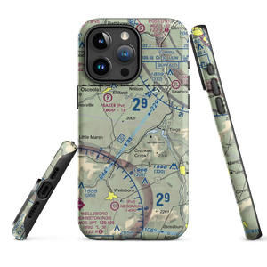 Hughes Ultralightport (02PS) VFR Sectional  Tough iPhone Case