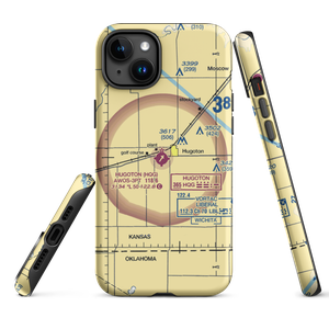 Hugoton Municipal Airport (HQG) VFR Sectional  Tough iPhone Case