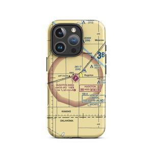 Hugoton Municipal Airport (HQG) VFR Sectional  Tough iPhone Case